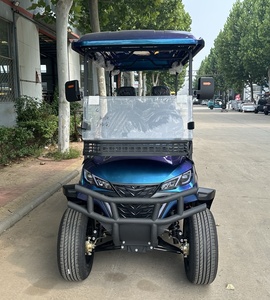 2025 nuevo diseño <span class=keywords><strong>precio</strong></span> de fábrica lujo Popular moderno 6 personas carrito de golf eléctrico 6 plazas para campo de golf - Product Image 3