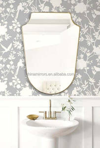 <span class=keywords><strong>Miroir</strong></span> mural vintage en <span class=keywords><strong>fer</strong></span> <span class=keywords><strong>forgé</strong></span>, grande décoration antique - Product Image 2