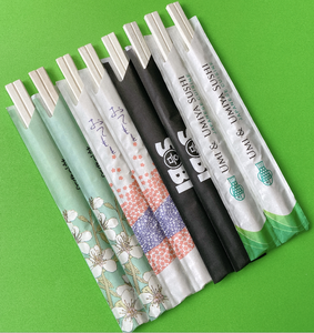 <strong>Disposable</strong> High-end <strong>Round</strong> Wooden <strong>Chopstick</strong> Eco Friendly Personalized Logo Paper Sleeve Chinese <strong>Chopstick</strong> for Restaurant Use - Product Image 6