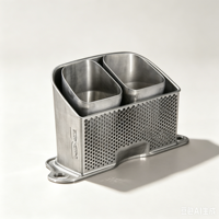 Service d'impression 3D en métal SLM personnalisé, prototypage rapide, aluminium, acier inoxydable 316L, usinage de précision, fabricant