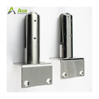 Ace Spigot Glas geländer Balkon Deck Geländer Treppe Treppe Edelstahl Aluminium Zapfen Glas geländer