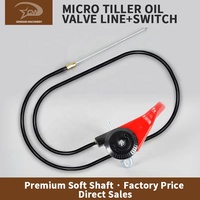 Saklar Gas Bensin Diesel Mesin Baja, Saklar Pemutus Cepat, Traktor Pertanian, Mini Tiller Model GW 105 Hitam, Garansi 1 Tahun