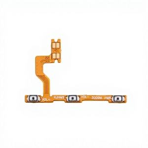 Interruptor de encendido/apagado tipo barra compatible con Redmi 9 con flex de sonido lateral en stock (100) - Product Image 1