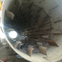 Secador Rotatorio Industrial de 5tph para Secado de Materiales con Alta Humedad