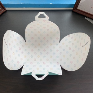 Nhà máy trực tiếp tùy chỉnh in hai mặt bánh bao bì hộp khả năng hiển thị cao hộp giấy để hiển thị hiệu quả - Product Image 5