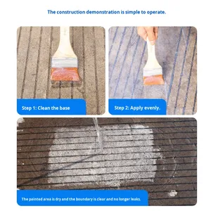 <span class=keywords><strong>Pintura</strong></span> en Aerosol Transparente Acrílica <span class=keywords><strong>Impermeable</strong></span> <span class=keywords><strong>para</strong></span> Baños, Paredes Exteriores y Alféizares de Ventanas - No Requiere Rotura de Azulejos <span class=keywords><strong>para</strong></span> Evitar Fugas - Product Image 4