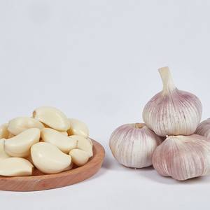 Vente en gros de 5 livres de Shandong AD <span class=keywords><strong>Ail</strong></span> cru transformé Bulbes à peau violette et blanche Épices et herbes simples - Product Image 2