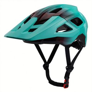 Casque de vélo à double visière pour adultes - Casque léger pour VTT et vélo de route avec protection EPS pour hommes et femmes - Product Image 1