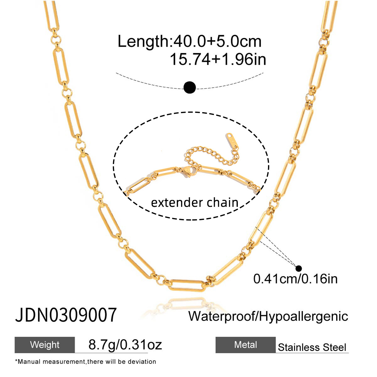 OR 18K PVD JDN0309007