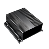 Boîtier en aluminium extrudé sur mesure, profilé en aluminium OEM, boîtier de circuit imprimé, découpe CNC, taraudage, coque électronique pour dispositif industriel