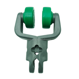 Carro de Suspensión para Línea de Procesamiento de Pollo con Enfriador de Aire - Deslizador de Transportador de Nailon Plástico POM para Aves de Corral - Product Image 2