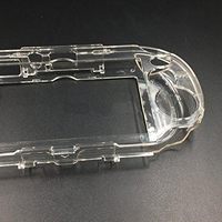 Coque en cristal NSLikey pour PS Vita PSV 1000, protection intégrale transparente, coque de protection rigide pour le corps entier