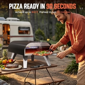 Nuevo Horno de Pizza a <span class=keywords><strong>Gas</strong></span> <span class=keywords><strong>para</strong></span> Exteriores de 12 Pulgadas, Estufa de Pizza a <span class=keywords><strong>Gas</strong></span>, Horno Tostador y de Pizza <span class=keywords><strong>para</strong></span> el Hogar y <span class=keywords><strong>para</strong></span> Acampar - Product Image 5