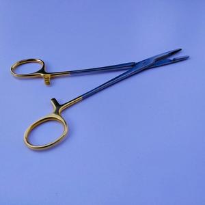 Olsen-hegar-Soporte de aguja con tijeras de sutura, 14cm, acero inoxidable, alemán, instrumentos médicos quirúrgicos de alta calidad - Product Image 3