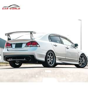 ชุดแต่งรอบคันสำหรับ Honda <span class=keywords><strong>Civic</strong></span> FD2 ปี 2006-2012 ชุดกันชนหน้า-หลังแบบใหม่ พร้อมสเกิร์ตข้าง วัสดุ PP - Product Image 5