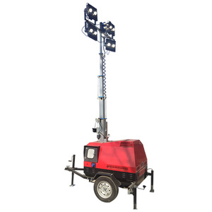 SDBM Mobile <b>Light</b> Tower LED DC 24V Red Emergency <b>Lighting</b> For Construction Rescue Repair - Product Image 4