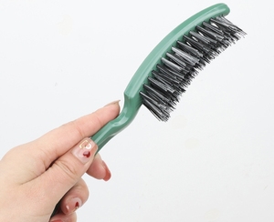 Usine En Gros Nouveau Peigne De Coiffage De Cheveux Bouclés Avec Poignée En Plastique Masse Le Peigne De Cheveux Gras Du Cuir Chevelu Hommes - Product Image 6