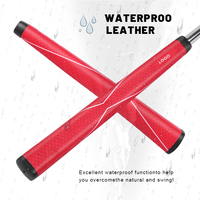 Vente en gros de poignées de putter de golf de qualité supérieure-Poignées de club en cuir PU avec texture antidérapante ergonomique pour un contrôle amélioré