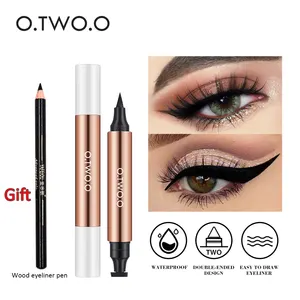 Neuankömmling Wasserdichter, langlebiger Magic Custom Clear Black Adhesive Eyeliner Adhesive für Streifen wimpern Western Silk Eye