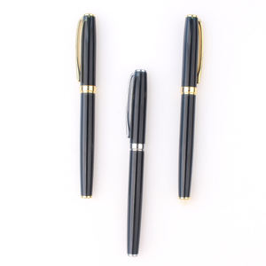 Nuevo Bolígrafo Clásico Promocional de Tinta de Gel para Regalo Empresarial, Logotipo Personalizado, Metal Azul, Impresión UV - Product Image 4