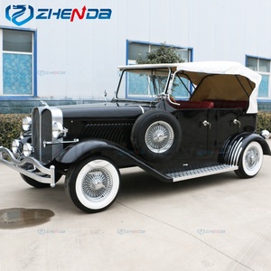 Voiture de golf électrique vintage Zhenda - Structure en acier, design luxueux et élégant - Product Image 6