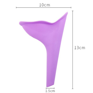 Dispositif d'urination portable pour femmes, entonnoir à urine réutilisable pour les voyages, urinoir d'urgence pour la randonnée et le camping - Product Image 4