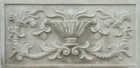 Prix ​​bas, plâtre en fibre de verre GRC, plâtre de gypse, cadre de fenêtre en arc, cadre de porte, en-tête, panneau mural pour villa, hôtel