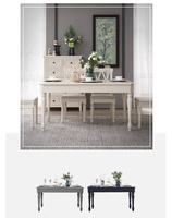 Boconcept — meuble de Restaurant et salle à manger en bois de chêne blanc crème, 6 places