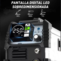 LETSWELD Nouvelle machine à souder MIG à inverseur IGBT légère et durable de 6 kg avec matériaux métalliques pour des performances durables en extérieur