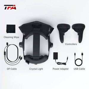 <span class=keywords><strong>Casque</strong></span> <span class=keywords><strong>VR</strong></span> 3D 4K Ultra Clair à visionnement simultané, 120Hz, pour une expérience immersive et fluide, avec contrôleurs de simulation de vol, solution de simulateur de course <span class=keywords><strong>VR</strong></span> personnalisée 80 pouces - Product Image 2