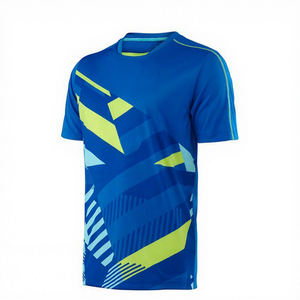 Maillot de football personnalisé pour homme XEEP XC-SU-37, polyester respirant de haute qualité, imprimé par transfert thermique, séchage rapide, classique et sportif - Product Image 1
