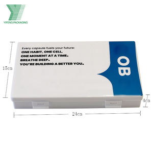 Venta al por mayor de plástico PP bloqueable semanal 4X7 días 28 compartimentos vitamina Pastillero con pastillero caja de almacenamiento mensual de la píldora - Product Image 2