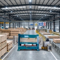 Pengering Veneer Otomatis YUEQUN 25kW Multi-Tegangan Akurasi Tinggi untuk Produksi Kayu Lapis