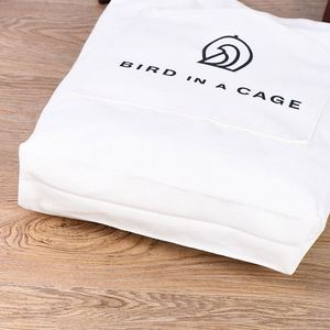 Sac en toile personnalisé avec logo, motif dessin animé étudiant, double usage, pour cadeaux, vente en gros, sac de shopping en coton à bandoulière diagonale - Product Image 2