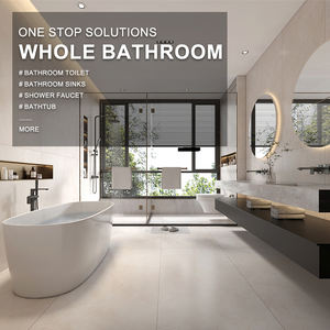 Juego de baño blanco cuadrado <span class=keywords><strong>grande</strong></span> y moderno al por mayor, inodoro con inodoro Ocean Cream Parma con certificado de marca de agua, inodoros de lavado - Product Image 6