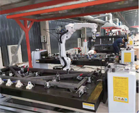 Station de soudage robotisée à commande facile pour bras de robot de soudage, destinée à l'industrie de la fabrication de cadres de vélos, de machines à souder et de conteneurs métalliques