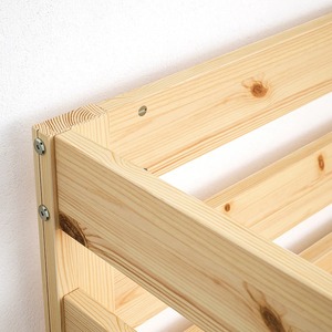 Customized Wooden Furniture Durable and Warm Natural Solid Wood Bunk <strong>Bed</strong> Frame White <strong>Pine</strong> - Product Image 3