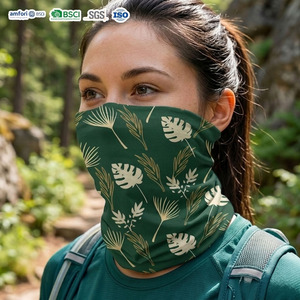 Bandana Tubolare Promozionale ad Asciugatura Rapida in RPET, Sciarpa Rinfrescante per il Collo in Seta Ghiacciata, <span class=keywords><strong>Protezione</strong></span> Solare UPF <span class=keywords><strong>50</strong></span>+, per Festival Musicali - Product Image 2