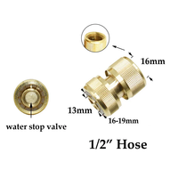 Raccord de connecteur en laiton 1/2 "3/4" 1 "adaptateur de filetage femelle/mâle raccords de tuyau d'eau adaptateur de tuyau d'eau