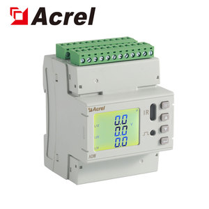 Acrel ADW210-D24 LCD Display Din Rail 3 Fase <span class=keywords><strong>Modbus</strong></span> Multi Channel Circuits IOT Power Meter - Product Image 1