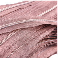 Pochette cosmétique et trousse de toilette personnalisées, tissu pailleté avec # 5 Fermetures éclair en nylon dorées