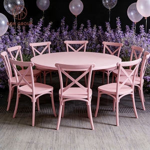 Silla de Plástico con Respaldo Cruzado para Eventos, Fiestas, Banquetes y Bodas - Product Image 4