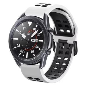 Correa de Silicona <span class=keywords><strong>para</strong></span> Reloj Samsung Galaxy Watch 4, Correa Clásica Active 2, <span class=keywords><strong>Gear</strong></span> <span class=keywords><strong>S3</strong></span> <span class=keywords><strong>Frontier</strong></span>, Huawei GT, 2, 3 y Pro, 20mm/22mm - Product Image 3