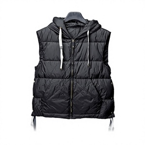 Gilet matelassé unisexe tendance, léger et chaud pour l'hiver, sans manches, pour l'extérieur - Product Image 1