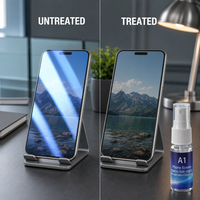 Protecteur d'écran liquide de qualité industrielle A1, nano micro-silice, essence céramique invisible modifiée anti-rayures, Guangdong
