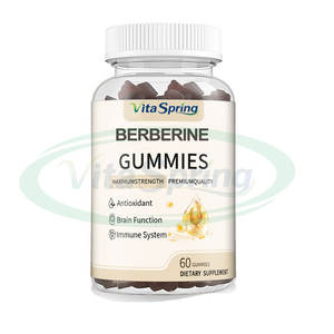 กัมมี่เบอร์เบอรีน HCl อาหารเสริมเพื่อสุขภาพกัมมี่เบอร์เบอรีนพร้อมซินนามอน - Product Image 1