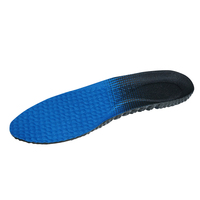 Semelles de sport Poron à absorption des chocs, coussin d'air, talon en mousse PU alvéolée, respirantes, pour hommes et femmes
