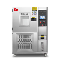 100L Patlamaya Dayanıklı Sıcaklık ve Nem Test Kabini -40-150 ° EV Bataryası Yarı İletken Kimyasal Testleri için C 30~95%RH IIB T4