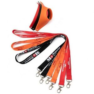 Factory Direct Hand-Free <b>Polyester</b> Necklace Wine Glass Cup Holder <b>Lanyard</b> Premium Product with Excellent Features - Product Image 1