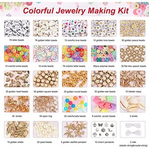 Clay Heishi Beads 92 Colors 8100 Pieces Flat Round For Jewelry Making DIY Craft Accessories - Product Image 2